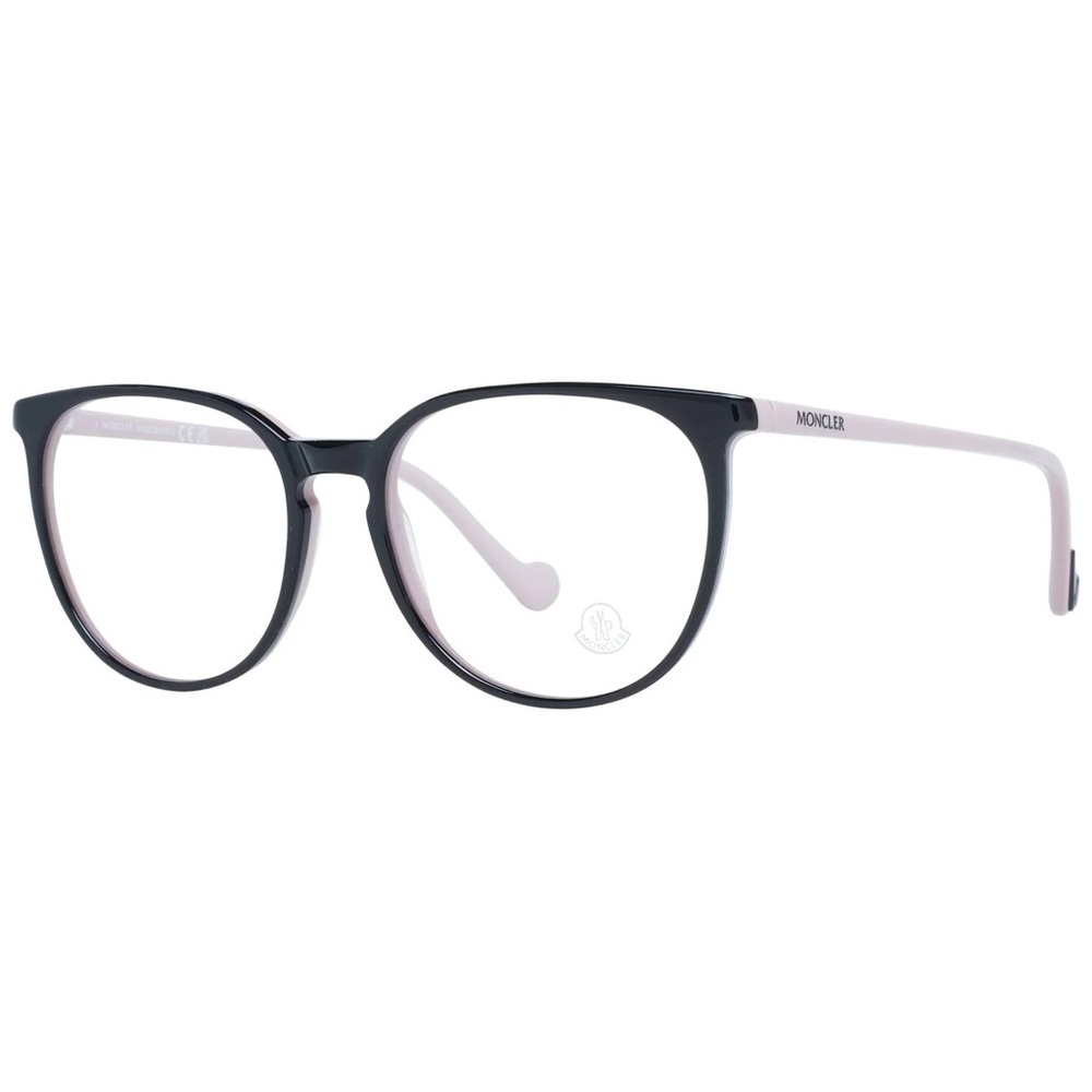 Moncler Glasses Frames ML5089 005 Women Black and Pink Pilot-Aviator